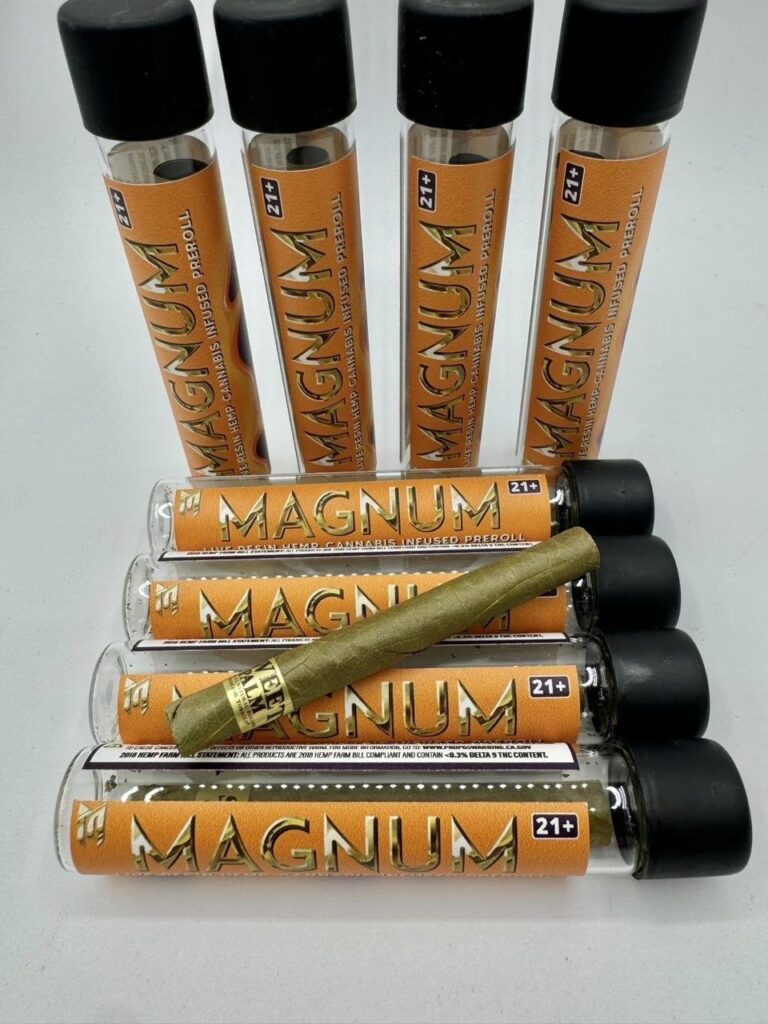 Magnum Palm Leaf Pre-Rolls Live Resin Infused