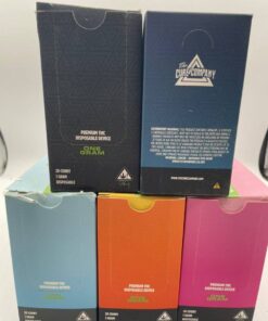 Alternative view of Cure company 1g disposable