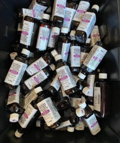 Alternative view of Big bottles Tris drank